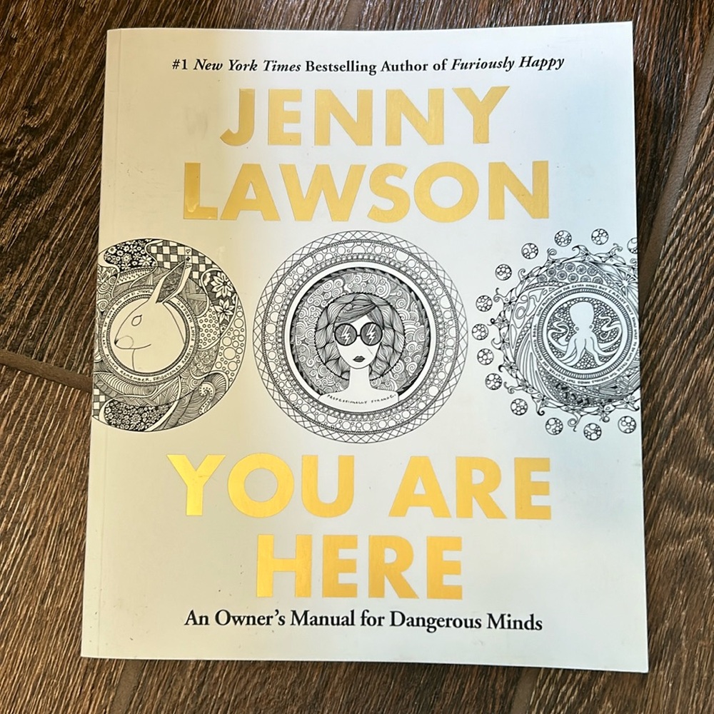 Coloring book with poems, words of wisdom, and humor